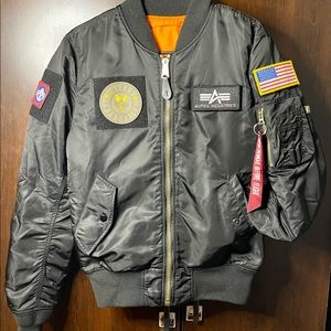 Alpha Industries Bomber Jacket Mens Small